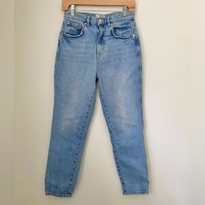 We The Free Light Blue Straight Leg Jeans